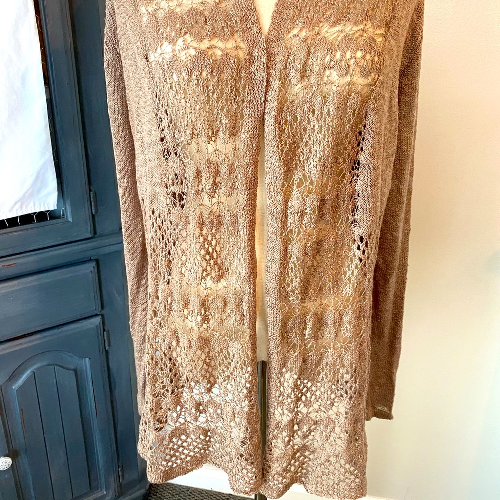 Belle open front cardigan M